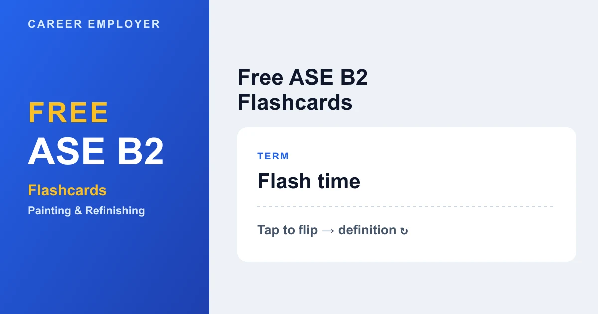FREE Interactive ASE B2 Flashcards 2026 – 200+ Cards