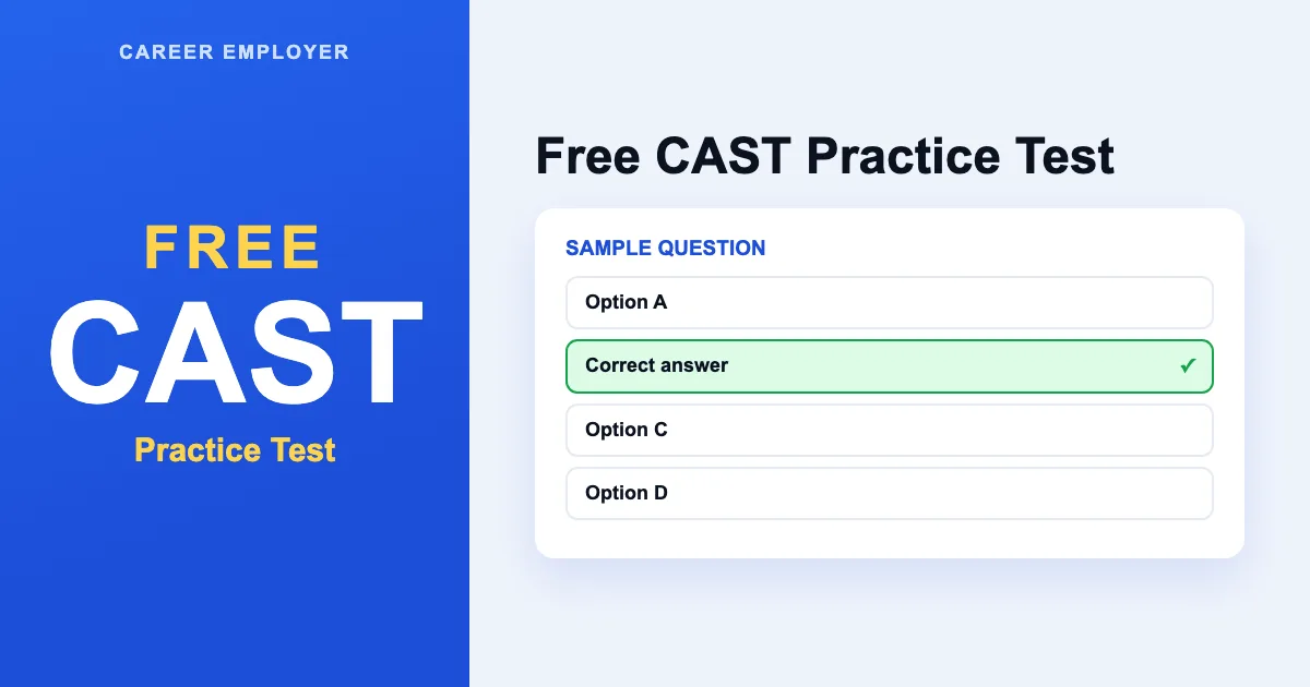 Cate Cast Testing FREE CAST Practice Test 2026 – 230+ Q&A