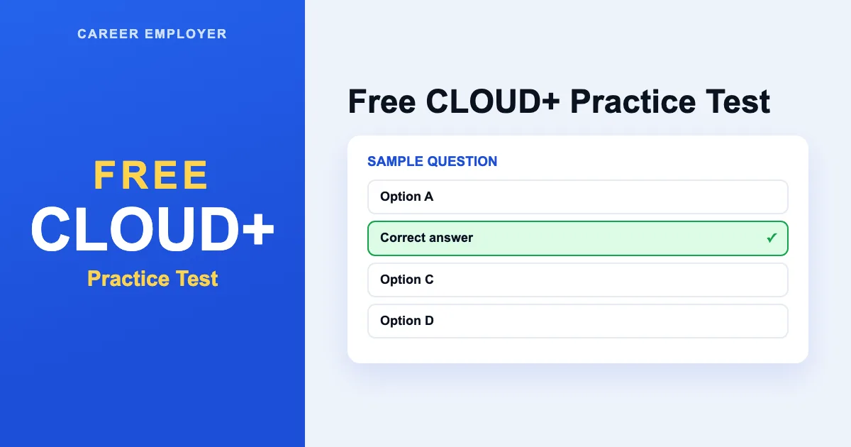FREE CompTIA Cloud+ Practice Test 2026 – 190+ Q&A