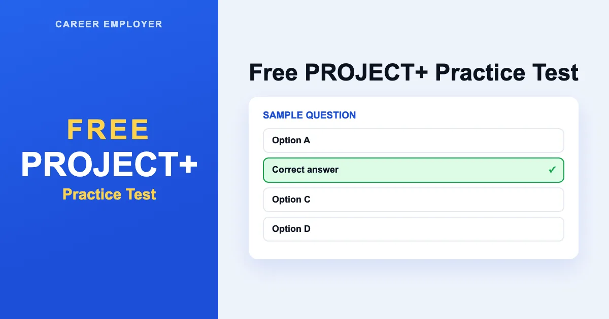 FREE CompTIA Project+ Practice Test 2026 – 200+ Q&A