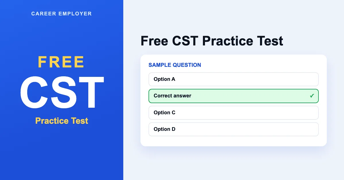 FREE CST Practice Test 2026 – 380+ Q&A