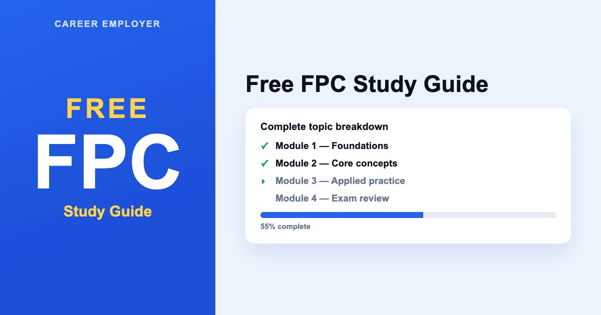 What Is Fpc Math FREE FPC Study Guide 2026 + Quizzes & Readiness Score