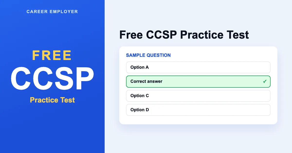 FREE CCSP Practice Test 2026 – 320+ Q&A