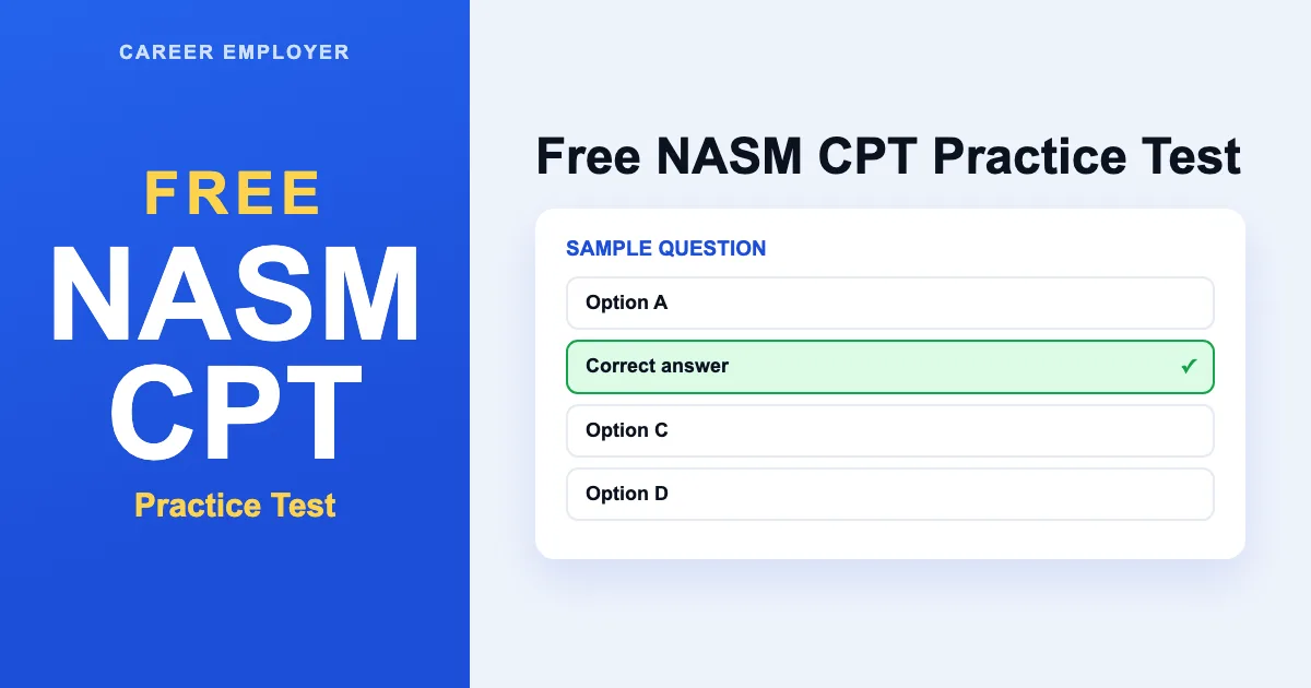 FREE NASM CPT Practice Test 2026 – 290+ Q&amp;A