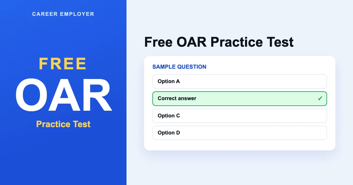 FREE OAR Practice Test 2026 – 250+ Q&amp;A