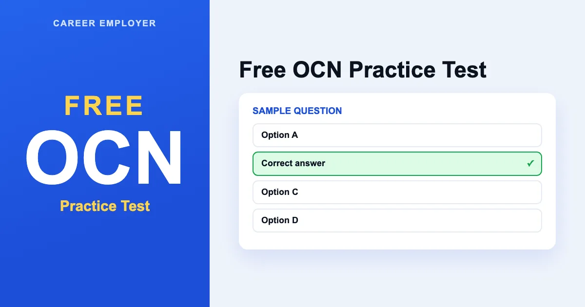 FREE OCN Practice Test 2026 – 380+ Q&A