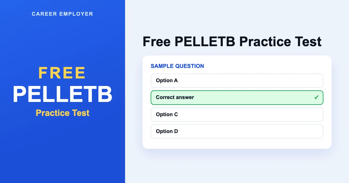 FREE PELLETB Practice Test 2026 – 270+ Q&A