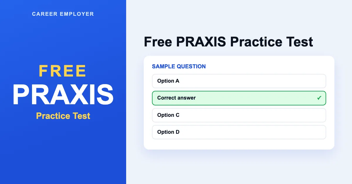 Test Code Free FREE Praxis Practice Tests 2026 – By Test Code