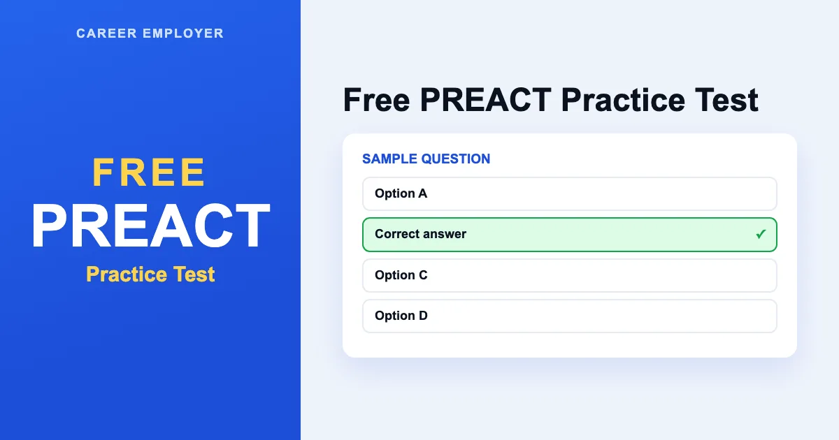FREE PreACT Practice Test 2026 – 290+ Q&A