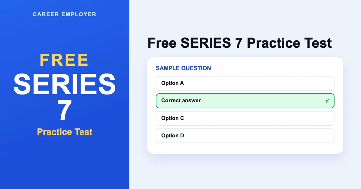 FREE Series 7 Practice Test 2026 – 870+ Q&A