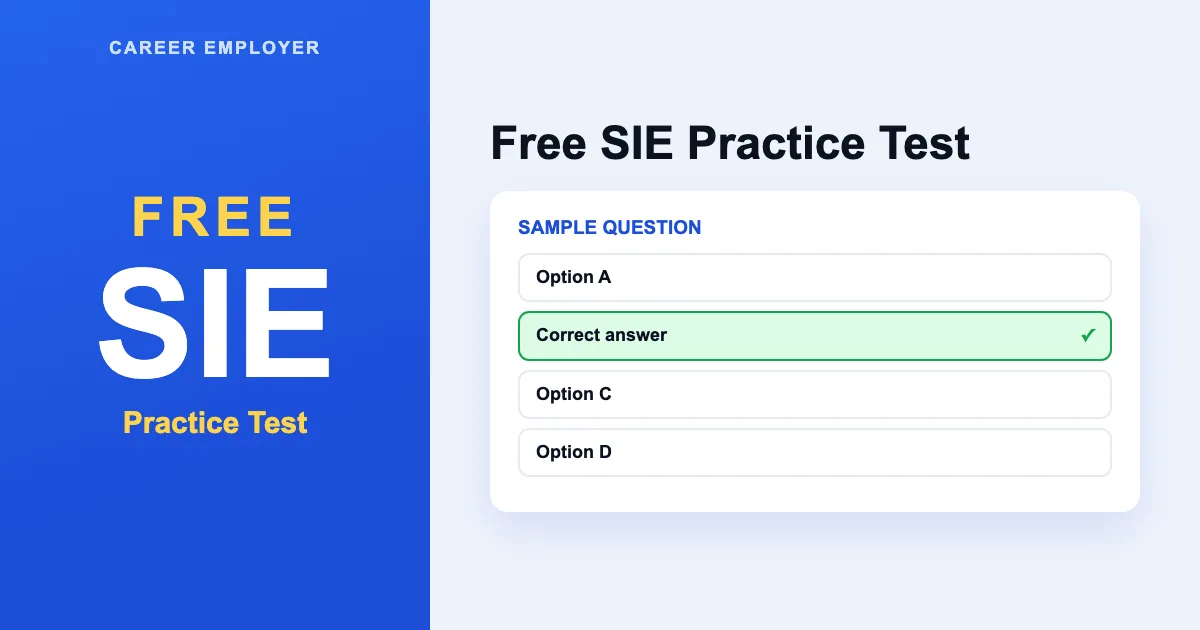 FREE SIE Practice Test 2026 – 490+ Q&A